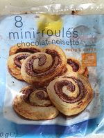 Mini Roulés Chocolat-Noisette
