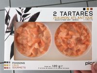 Tartares de saumon Atlantique