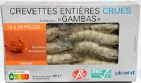 Crevettes Entières Crues