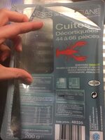 Écrevisses cuites décortiquées