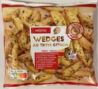 Wedges au thym citron