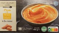 Purée de patate douce à la crème