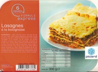 Lasagnes à la bolognaise, Surgelées