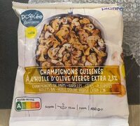 Champignons cuisinés à huile d’olive