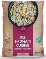 Riz Basmati cuisiné aux petits légumes