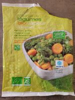Mélange de légumes bio vapeur