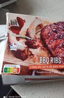 Ribs côtes de carré de porc marinés