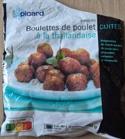 Boulettes de poulet cuites a la thaïlandaise