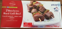 2 brochettes royal grill boeuf