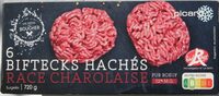 6 biftecks hachés race Charolaise