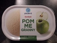 Sorbet Pomme Avec Morceau De Pomme Granny