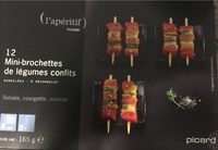 Brochettes Légumes