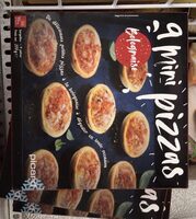 9 mini pizzas à la bolognaise