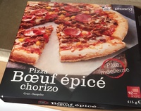Pizza Bœuf Épicé Chorizo