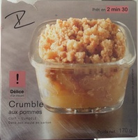Crumble pommes