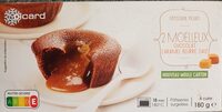 Moelleux chocolat caramel au beurre salé