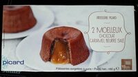2 Moelleux chocolat caramel beurre salé