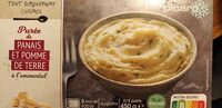 Purée de panais et pommes de terre à l'Emmental