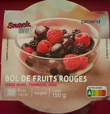 Bol de fruits rouges