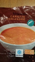Velouté carotte coriandre