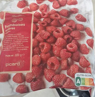 Framboises entières surgelées