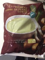 Velouté poireaux pommes de terres conté