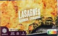 Lasagnes saumon, epinard