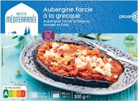 Aubergine farcie à la grecque