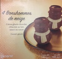 4 Bonshommes de neige