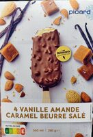 4 vanille amande caramel beurre salé