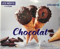 Les inédits - 4 cônes chocotats