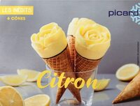 Les inédits 6 cônes citron