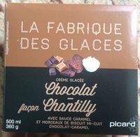 Glace chocolat façon chantilly