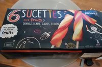 Sucettes aux fruits
