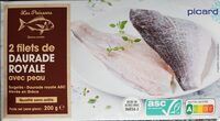 2 filets de Daurade Royale avec peau