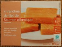 4 Tranches de Filet de Saumon Atlantique