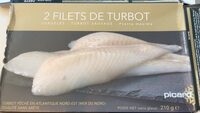 2 filets de turbot