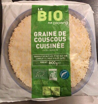 Graine de couscous cuisinée