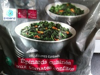 Épinards Cuisinés aux Tomates Confites