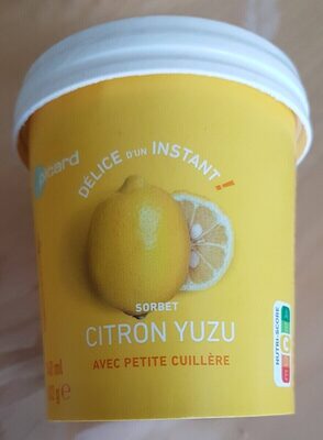 Delice d un instant sorbet citron yuzi