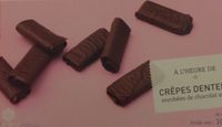 Crepes dentelle enrobées de chocolat