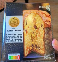 Panettone aux Raisins secs et écorces de fruits confits aromatisés