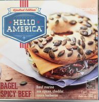 Bagel spicy beef