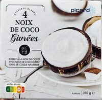 Noix de coco givrees