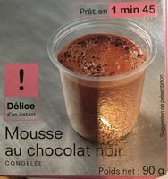 Mousse au chocolat noir