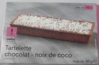 Tartelette Chocolat - Noix de Coco