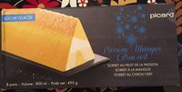 Buche glacée Passion Mangue Citron vert