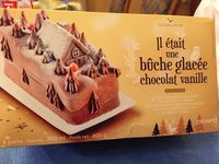 Il était une Bûche Glacée Chocolat Vanille