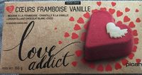 Love Addict - 2 Cœurs Framboise Vanille