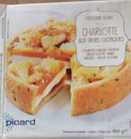 Charlotte aux fruits exotiques